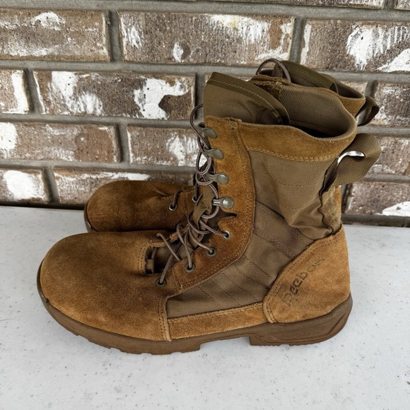 NEW Reebok Strikepoint CM8940 8" Ultra-Light Military Boot Coyote Size 11 W - Picture 1 of 14